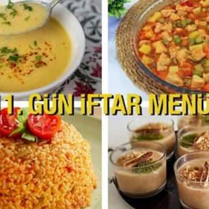 İftar men&uuml;leri 2024: 11. G&uuml;n İftar Men&uuml;s&uuml;