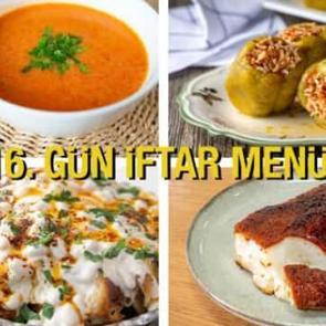 İftar menüleri 2024: 16. Gün İftar Menüsü