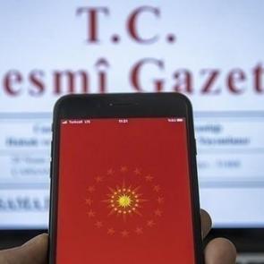 Atama ve g&ouml;revden alma kararları Resmi Gazete'de!