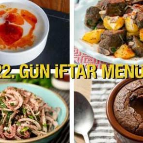 İftar menüleri 2024: 22. Gün İftar Menüsü