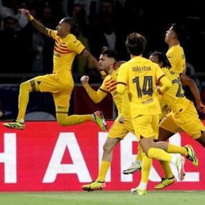 PSG'ye 3 dakikalık d&ouml;n&uuml;ş yetmedi! Fransa'da Barcelona r&uuml;zgarı
