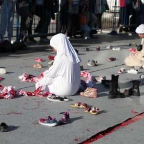 Gazze'deki zulme sanatla dikkat çektiler