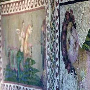 Yunanlardan kalan mozaik Samsun'da