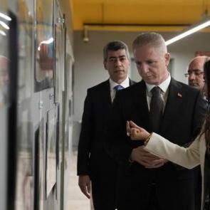 İstanbul Valisi Davut Gül 'Sema Doğan Konser ve Sergi Salonu' açılışına katıldı