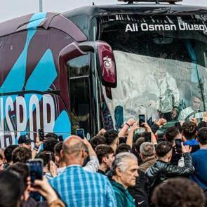 Trabzonspor'un, Karag&uuml;mr&uuml;k ma&ccedil;ı kamp kadrosu a&ccedil;ıklandı