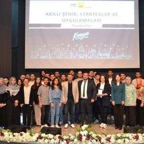 Konya B&uuml;y&uuml;kşehir, NE&Uuml; &ouml;ğrencilerine &lsquo;akıllı şehir, stratejiler ve uygulamaları&rsquo;nı anlattı