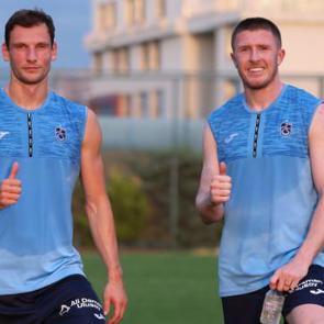 Trabzonspor'un yeni transferlerinden taraftara mesaj