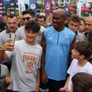 Trabzon'da Nwakaeme'ye yoğun ilgi