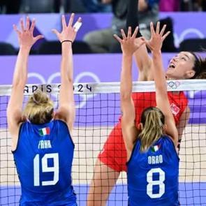 Filenin Sultanları, İtalya engeline takıldı! Paris 2024'te final ka&ccedil;tı