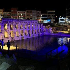 Yozgat'taki tarihi Roma Hamamı ziyarete açıldı