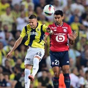Lille gol&uuml; uzatmada buldu! Fenerbah&ccedil;e Şampiyonlar Ligi'ne veda etti