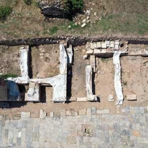 Afrodisias antik kentinde beylikler dönemine ait pazarın izleri bulundu