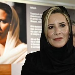 Ayşe Kaddafi "Libya'nın Kızı" adlı sergisini açtı