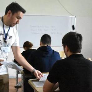 Özbekistan'da ÖSYM tarafından "Türkiye Yurt Dışından Öğrenci Kabul Sınavı" yapıldı