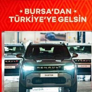 Yeni Renault Duster Bursa'da banttan indi