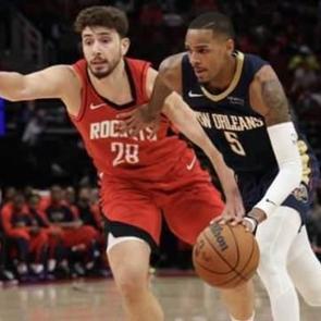 Alperen Şeng&uuml;n 'double double'ın kıyısından d&ouml;nd&uuml;! Rockets farklı kazandı