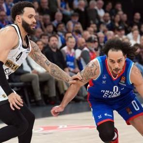 Anadolu Efes, Partizan'ı 9 sayıyla devirdi