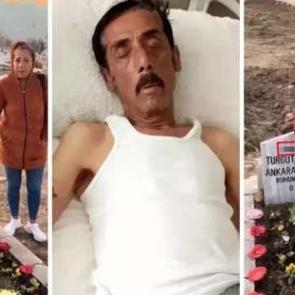 Ankaralı Turgut'a kabirde bile rahat yok! Mezar taşı &ccedil;ocuklarını birbirine d&uuml;ş&uuml;rd&uuml; 
