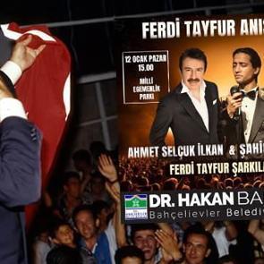 Arabeskin unutulmaz ismi Ferdi Tayfur, Bahçelievler'de düzenlenen konserle anılacak