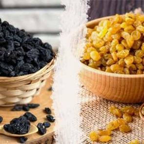 Siyah kuru &uuml;z&uuml;m m&uuml; yoksa sarı kuru &uuml;z&uuml;m m&uuml; daha faydalı?