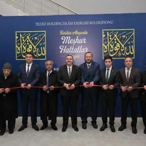 Yıldız Holding'in 'Tarihin Akışında Meşhur Hattatlar' sergisi Şanlıurfa'da ziyarete açıldı