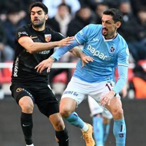 Trabzonspor'un Kayseri'de tadı yok! Galibiyet hasreti devam etti