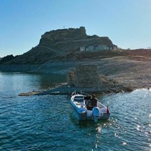 2 bin 800 yıllık tarih! Sular çekilince ortaya çıktı
