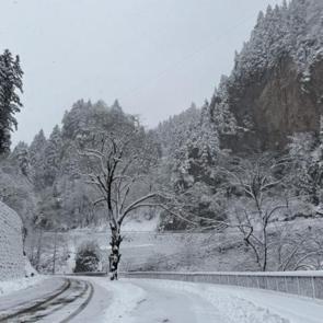 Beyaza bürünen tarih ve doğa tek karede buluştu! İşte o manzaralar