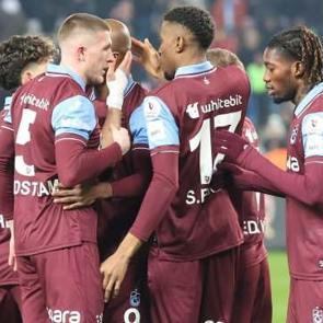 Trabzonspor'un Beşiktaş ma&ccedil;ı kadrosu a&ccedil;ıklandı