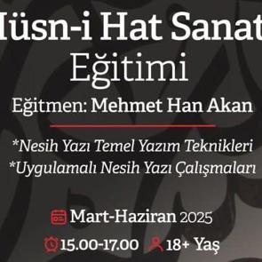 Rami Kütüphanesi’nde hüsn-i hat sanatıyla geçmişten geleceğe yolculuk!