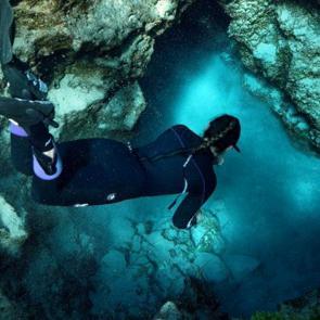 Bozkırın ortasında dalış: Tam bir mavi cennet! 