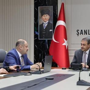 ŞUAK ekibi Şanlıurfa Valisi Şıldak'ı ziyaret etti