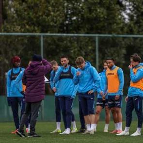 Trabzonspor, G&ouml;ztepe ma&ccedil;ı hazırlıklarına başladı