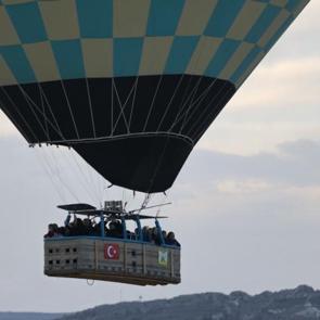 Kapadokya semaları sıcak hava balonlarıyla süslendi!