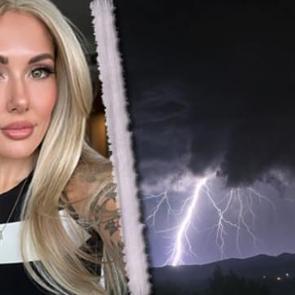 Milyonda bir g&ouml;r&uuml;len olay: Yıldırım &ccedil;arptı, g&ouml;z rengi değişti!