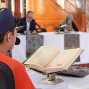 Şırnak’ta Kur'an-ı Kerim'i güzel okuma yarışması öğrencilerin ilgi odağı oldu!