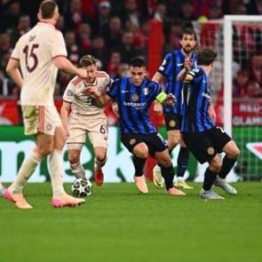 Inter, Almanya'da Bayern'e şans tanımadı