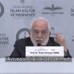 İhsan Süreyya Sırma'dan gençlere: Bu aşağılık kompleksi yeter
