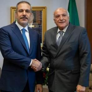 Bakan Fidan, Cezayirli mevkidaşı Attaf ile görüştü