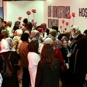 Güzel İşler Fabrikası (GİF) Orkestrası Lütfi Kırdar'da müzikseverlerle buluştu