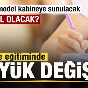 Lise eğitiminde b&uuml;y&uuml;k değişim! Merak edilen yeni model ortaya &ccedil;ıktı! Ka&ccedil; yıl olacak?