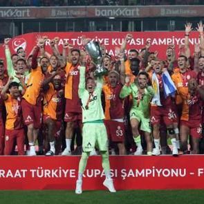 Türkiye Kupası'nda şampiyon Galatasaray