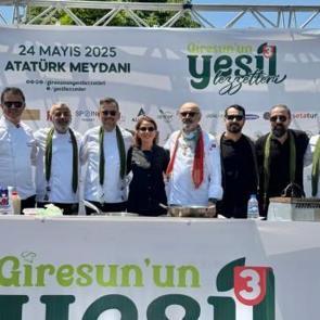 Giresun&rsquo;da 3. Yeşil Lezzetler Festivali başladı: Y&ouml;resel tatlarla şehir coştu!