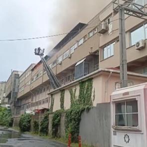 Eyüpsultan'da korkutan yangın