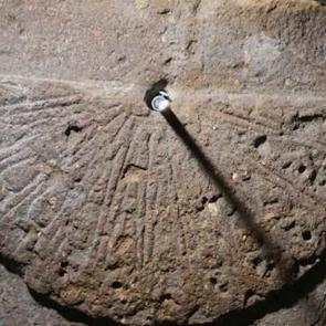 Ani'nin 1000 yıllık g&uuml;neş saati ilk kez sergileniyor