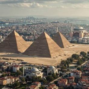İstanbul'da olsalardı nasıl görünürlerdi! Bu şehri daha önce hiç böyle görmediniz!