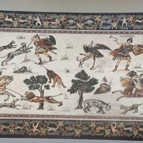 Şanlıurfa&rsquo;nın arkeolojik hazinesi: Haleplibah&ccedil;e Mozaik M&uuml;zesi