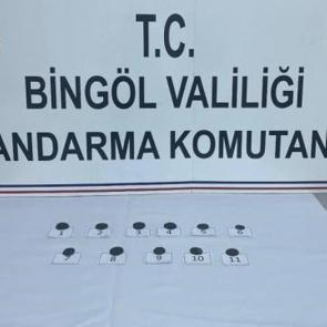 Bingöl'de jandarmanın dikkati tarihi eser kaçakçılığını önledi