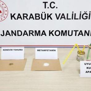 Karabük'te uyuşturucu operasyonu