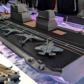 Ülkenin uçak gemisi maketinde gururlandıran 'Türk' detayı!